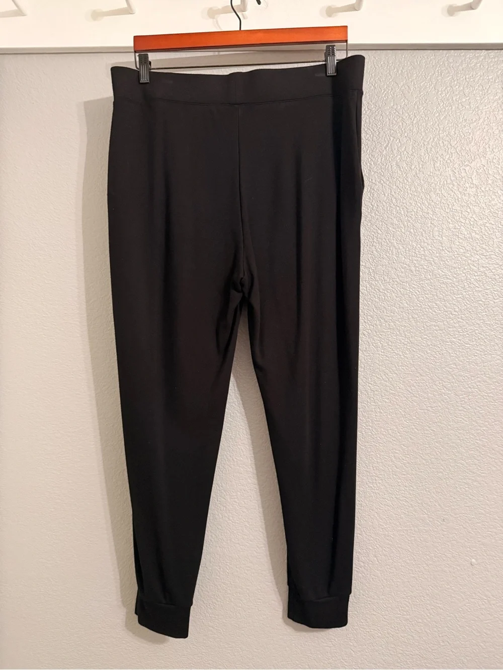 Matty M Black Pull-On Jogger Pants